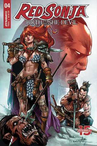 Red Sonja: Birth of the She-Devil #4 (Davila Cover)