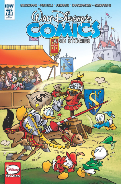 Walt Disney's Comics and Stories #735 (10 Copy Cover)
