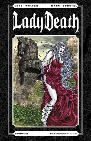 Lady Death #25 (San Diego VIP Cover)