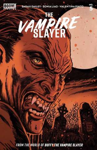 The Vampire Slayer #5 (Blood Red Francavilla Cover)