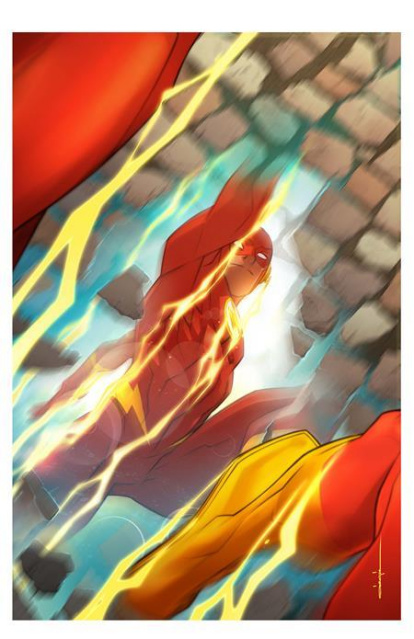 The Flash #15 (Dike Ruan Card Stock Cover)