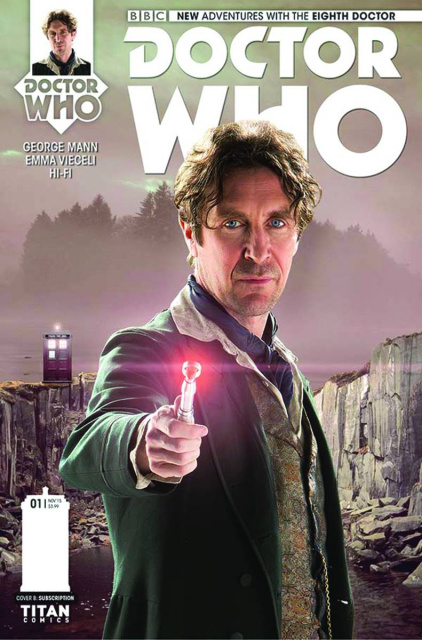 Doctor Who: New Adventures with the Eighth Doctor #1 (Subscription Photo Cover)