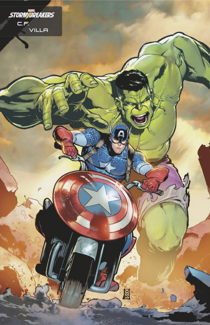 The Incredible Hulk #4 (C.F. Villa Stormbreakers Cover)