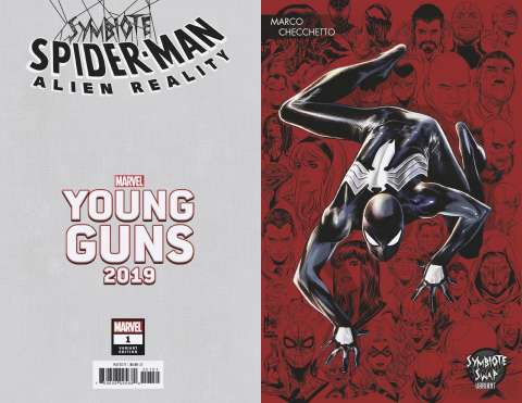 Symbiote Spider-Man: Alien Reality #1 (Checchetto Young Guns Cover)