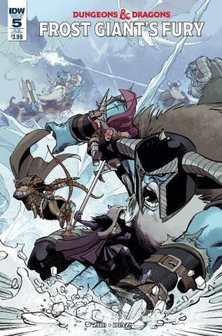 Dungeons & Dragons: Frost Giant's Fury #5 (Subscription Cover)