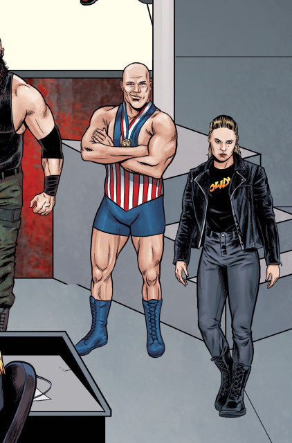 WWE #24 (Schoonover Raw Connecting Cover)