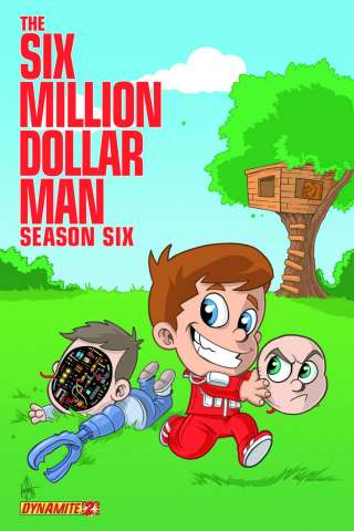 The Six Million Dollar Man, Season 6 #2 (Haeser Cover)