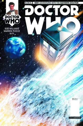 Doctor Who: New Adventures with the Eleventh Doctor #12 (Subscription Cover)