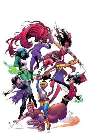 Marvel Legacy #1 (Reeder Women of Marvel Cover)