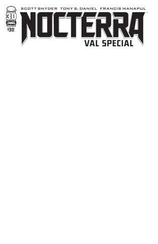 Nocterra Val Special (Blank Sketch Cover)