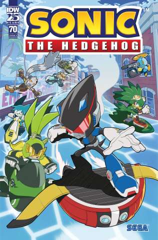 Sonic the Hedgehog #70 (Hammerstrom Cover)