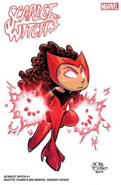 Scarlet Witch #1 (Skottie Youngs Big Marvel Cover)