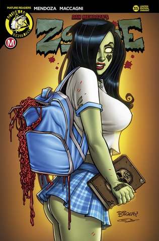 Zombie Tramp #35 (McKay Schoolgirl Cover)