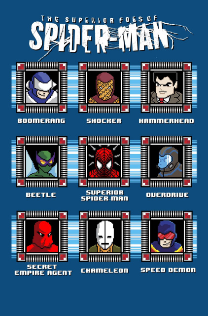The Superior Foes of Spider-Man #1 (8-Bit Cover)