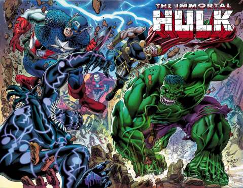 The Immortal Hulk #24 (Bennett Wraparound Cover)