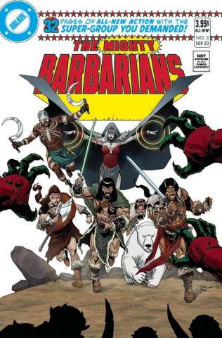 The Mighty Barbarians #6 (Casas Homage Cover)