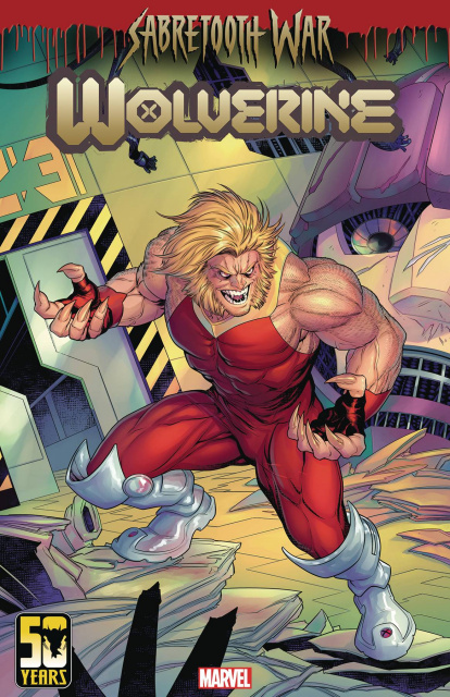 Wolverine #43 (Meghan Hetrick Sabretooth Cover)
