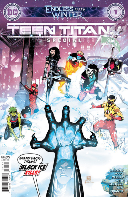 Teen Titans: Endless Winter Special #1 (Bernard Chang Cover)