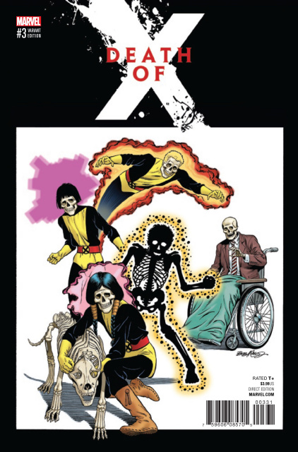 Death of X #3 (McLeod Classic Cover)