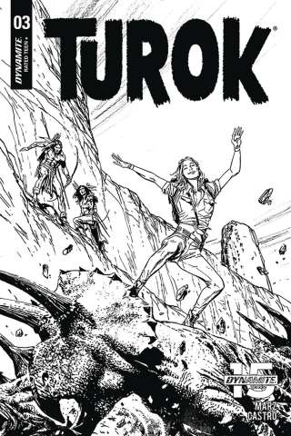 Turok #3 (20 Copy Guice B&W Cover)