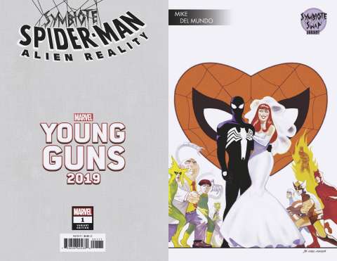 Symbiote Spider-Man: Alien Reality #1 (Del Mundo Young Guns Cover)