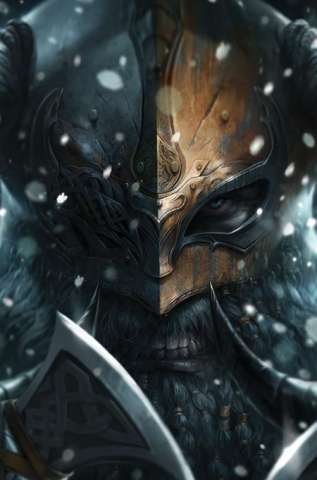 Dark Knights of Steel: Allwinter #1 (Francesco Mattina Card Stock Cover)