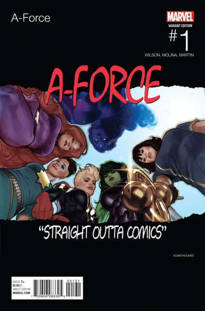 A-Force #1 (Hughes Hip Hop Cover)