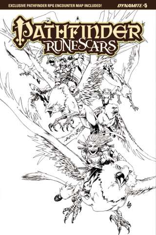 Pathfinder: Runescars #5 (10 Copy B&W Cover)