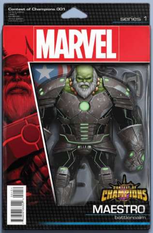Contest of Champions #1 (Christopher Action Figure Cover)