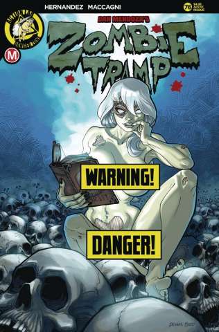 Zombie Tramp #76 (Budd Risque Cover)