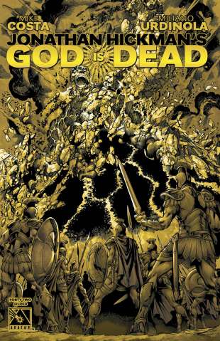 God Is Dead #42 (Gilded Retailer Order Incentive Cover)