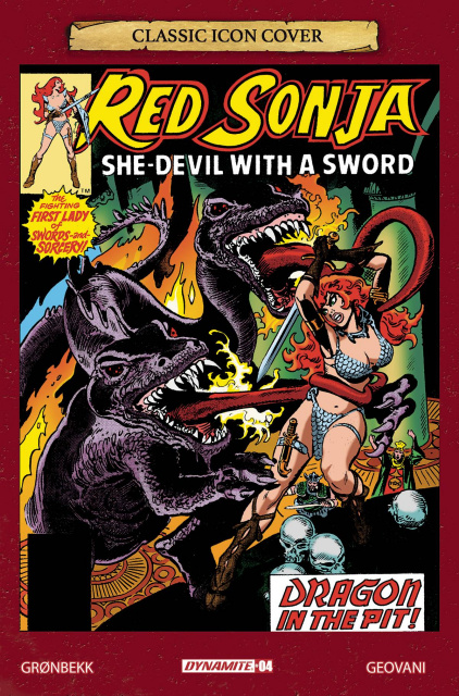 Red Sonja #4 (10 Copy Thorne Icon Cover)