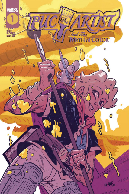 Puc the Artist and the Myth of Color #1 (10 Copy Unlock Richert Cover)