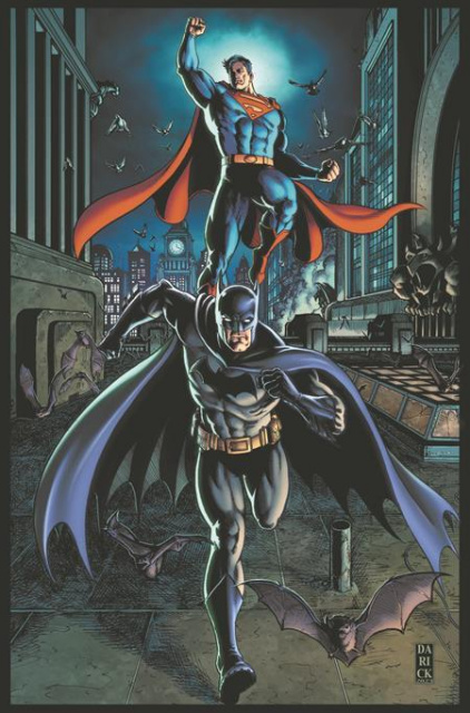 Batman / Superman: World's Finest #18 (Darick Robertson & Diego Rodriguez Card Stock Cover)
