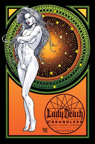 Lady Death #7 (San Diego Saturday Cover)