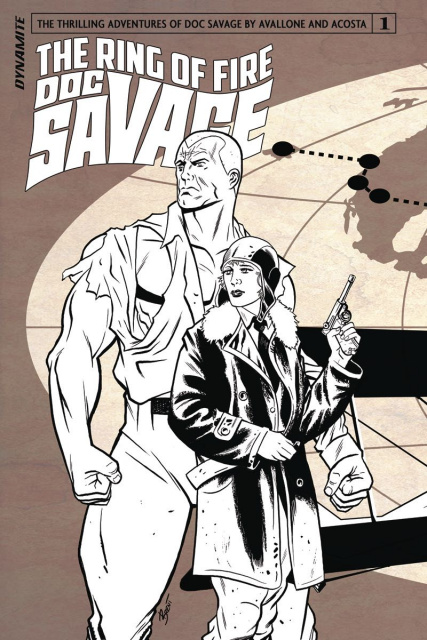 Doc Savage: The Ring of Fire #1 (10 Copy Cover)