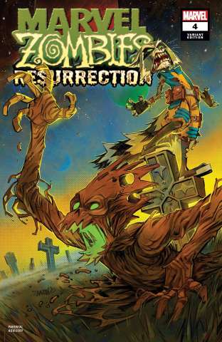 Marvel Zombies: Resurrection #4 (Shavrin Cover)
