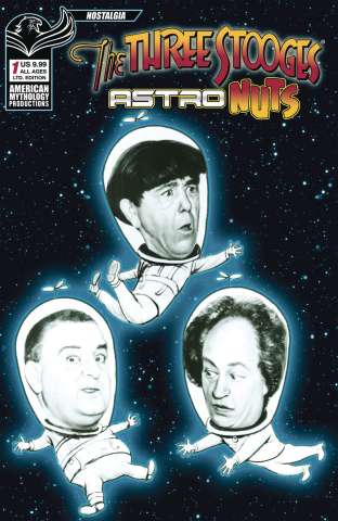 The Three Stooges: Astro Nuts #1 (Photo B&W Cover)