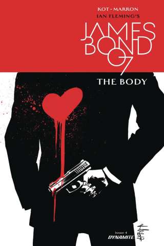 James Bond: The Body #4 (10 Copy Casalanguida B&W Cover)