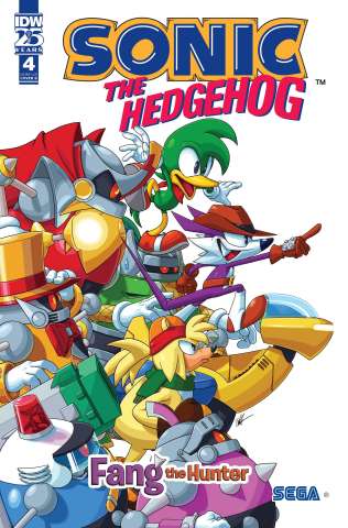 Sonic the Hedgehog: Fang the Hunter #4 (McGrath Cover)