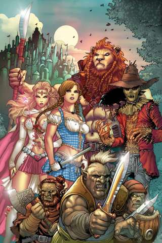 Grimm Fairy Tales: The Warlord of Oz #1 (Ortiz Cover)