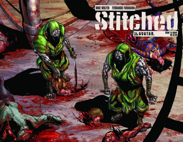 Stitched #15 (Wrap Cover)