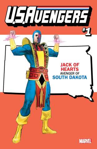 U.S.Avengers #1 (Reis South Dakota State Cover)