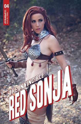 The Invincible Red Sonja #4 (Cosplay Cover)