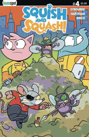 Squish and Squash #4 (Mike Hartigan Cover)