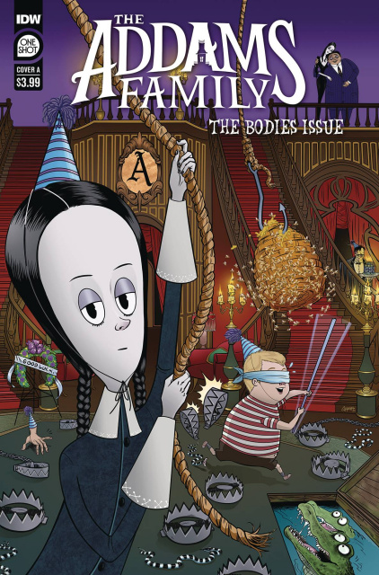 The Addams Family: The Bodies Issue #1 (Clugston Flores Cover)
