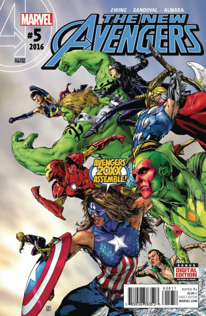 New Avengers #5 (Jimenez 2nd Printing)