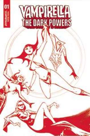Vampirella: The Dark Powers #1 (Lee Crimson Red Line Art Cover)