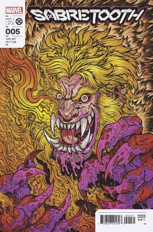 Sabretooth #5 (Wolf Cover)