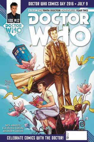 Doctor Who: New Adventures with the Tenth Doctor, Year Two #12 (Doctor Who Day Cover)